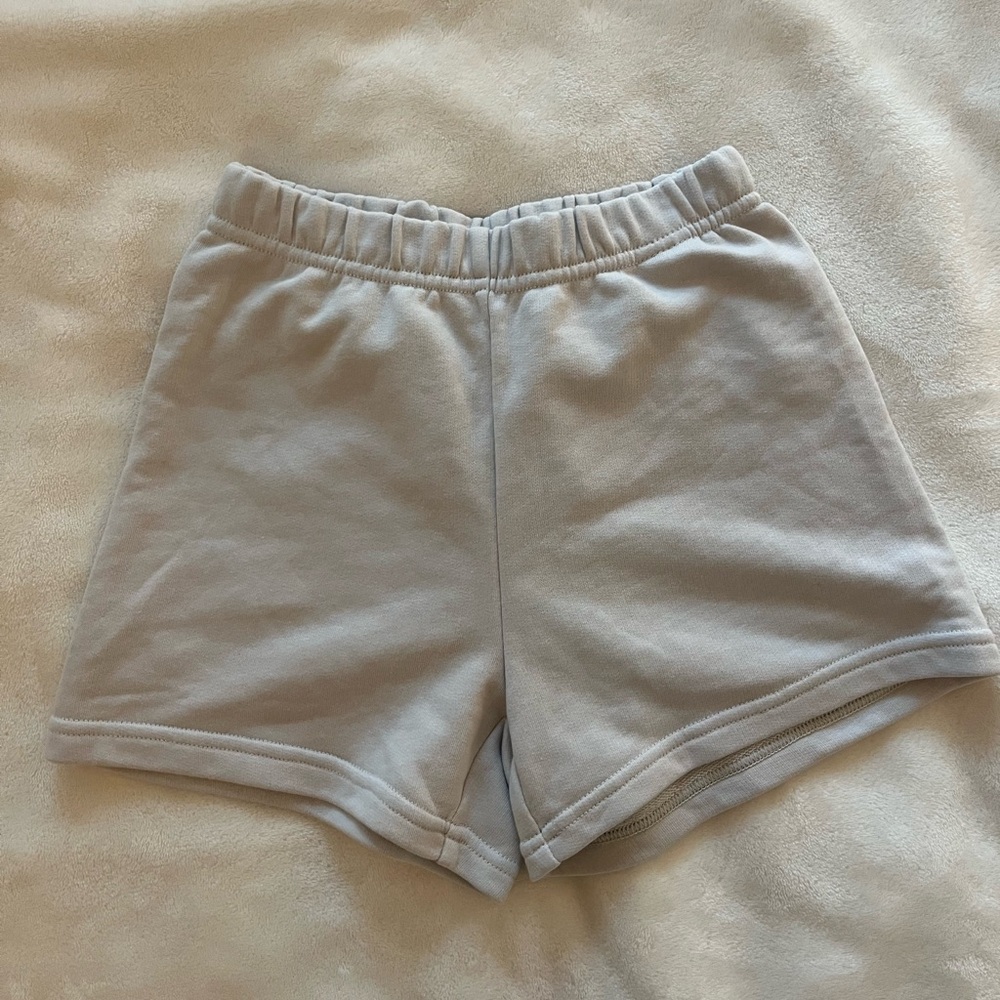 TNA Airyaf Fleece Shorts in Cream - Picture 1 of 7
